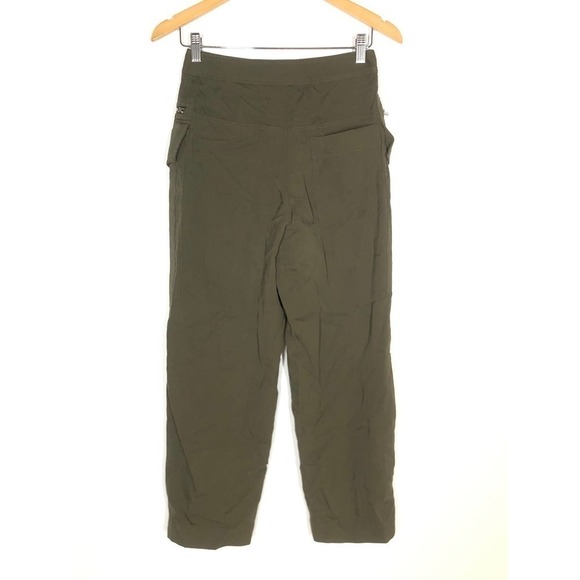 3.1 Phillip Lim Cargo Pants Wool Straight Leg Ankle Olive Green 0 - Picture 4 of 9
